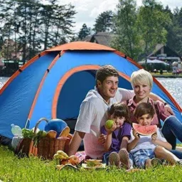 pophatch POPHATCH® 4 Person Anti Ultraviolet Outdoor Camping Tent Portable Tent Picnic Tent image 2