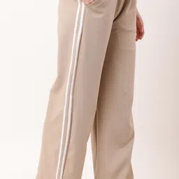 hofashion Women Regular Fit Black Cotton Blend Trousers-picture-10