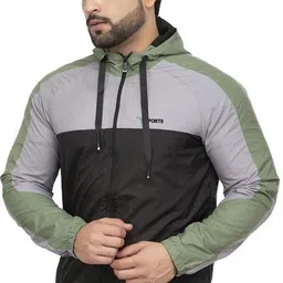 Finext Colorblock Men Wind Cheater-image-11