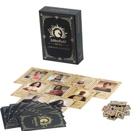 playbae Bahubali The EPIC || Strategy Board Game || Special Edition Card Game Strategy & War Board Game image 2