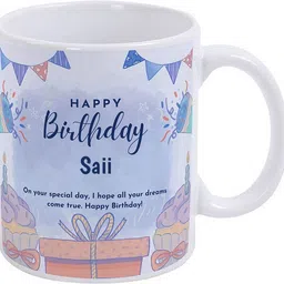 giftuation Happy Birthday Saii / Gift for Birthday Ceramic Coffee Mug-picture-24