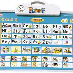 littlewish Educational Musical Alphabet ABCD Learning Board Play Mat and Drawing Board image 4