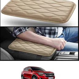 ccmm Durable Protection Rectangle Beige Armrest Cover Cushion For Car-241 Car Armrest Pad Cushion-picture-12