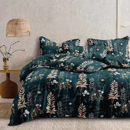 decor2admire Cotton Queen Flat 300 TC Printed Bedsheet image 2