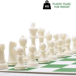 hk sport & toys Plastic Chess Pieces Chessmen Chess Set Board Game Accessories image 4