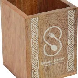 green decor Empty Cutlery Holder Case image 3