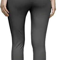 sanket synthetics Self Design Women Grey Tights image 2