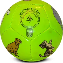 ultimate goal Children’s Green Soccer Ball | Fun Sports Toy | For Ages 3+ Football - Size: 3-picture-25