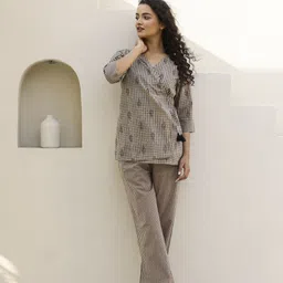 sanskrutihomes Top Pant Co-ords Set-picture-12