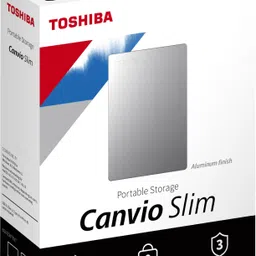 TOSHIBA Canvio Slim III 1 TB External Hard Disk Drive (HDD) image 4