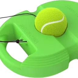 vakra Tennis Practice Rebound Ball with Base and Elastic Cord – Portable Practice Base Tennis Ball-picture-48