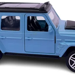 sandeep 1:36 G WAGON Metal Diecast Model Car With 2 Openable Doors Light& music-picture-44
