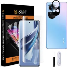 MS-Shield Tempered Glass Guard for OPPO Reno 10 5G, With Camera Lens Protector-picture-17