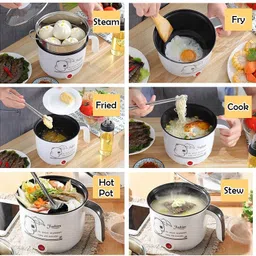 gamadiyn bazaar Travel Non-Stick Cooker Egg Boiling Cooker full Automatic Non-Stick Cooker Rice Cooker, Travel Cooker, Egg Boiler, Egg Cooker image 5