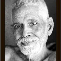 aartkala Sri Ramana Maharshi B&W Portrait Photo Frame Digital Reprint 14 inch x 10 inch Painting-picture-16
