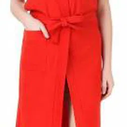 deepsales Red Free Size Bath Robe-picture-10