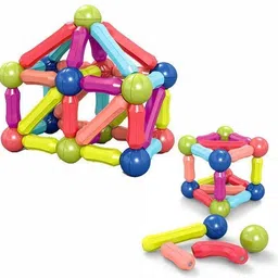 atozyy Magnetic Building Sticks and Balls Toy Set – 3D Construction-picture-33