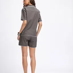 glitchez Shirt Regular Shorts Co-ords Set image 4