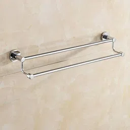keepwell Stainless Steel Towel Bar (24 Inch) / Towel Holder / Towel Stand / Towel Rod / Bathroom Accessories 24 inch 2 Bar Towel Rod-picture-38