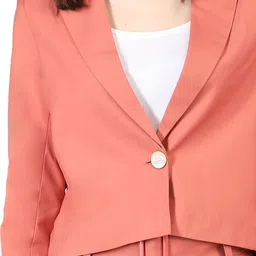 dlanxa Women Single breasted Solid Suit image 4