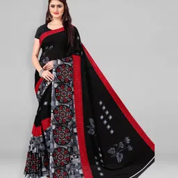 Printed Daily Wear Georgette Saree-image-18