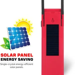 en 24 Rock Light Hi-Quality Dual Brightness Mode Chargeable (Battery : 2400mAh) 8 hrs Flood Lamp Emergency Light image 2