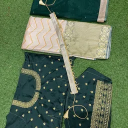 immy Self Design Semi Stitched Lehenga Choli image 3