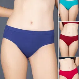 lux cozi Pack of 4 Women Hipster Multicolor Panty-picture-10