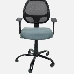 cellbell Tyto Breathable Mesh Ergonomic Chair in Grey Colour image 4