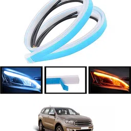 monolive Universal Waterproof Yellow/White Fancy Design Audi Strip Light For Car-91 Car Fancy Lights-picture-13