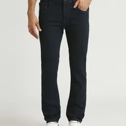 Men Tapered Fit Mid Rise Blue Jeans-image-6