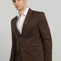 killer Men Solid Single Breasted Casual Blazer image 3