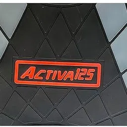 sanaacreations PJ_Activa 125 COLOURE MAT_001 Honda Activa Two Wheeler Mat image 2