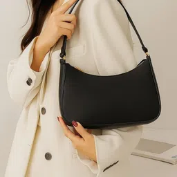 zyrah Black Women Sling Bag Black sling bag for women-picture-29