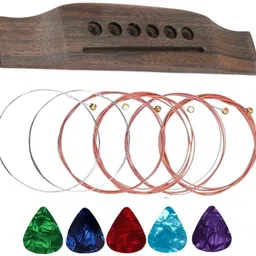 Brown Wood Guitar Bridge-image-43