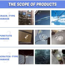 mr fix Car Windscreen Repair Kit,for Fix Auto Windshield Glass PO2 Windshield Repair Kit image 5