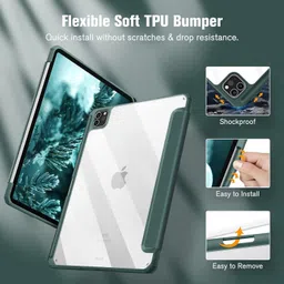 coverhub Flip Cover for Apple iPad Pro 11 Inch 2022/2021/2020/2018 (4th/3rd/2nd/1st gen) image 2