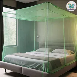 covercraze Polyester Adults Washable light green insect protection , Mosquito Net-picture-13
