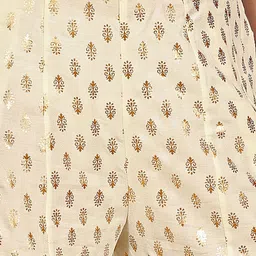 anti wrinkle designer Women Flared Cream Viscose Rayon Trousers image 5