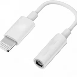 PARANDIV White 3.5mm AUX Adapter for Lightning Devices – Headphone & Car Stereo Support Phone Converter-image-30