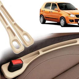selifaur BGG223 2 Pcs Light Weight Car Seat Gap Filler (New storage slot)Alto K10 Old Trunk Organizer-picture-14