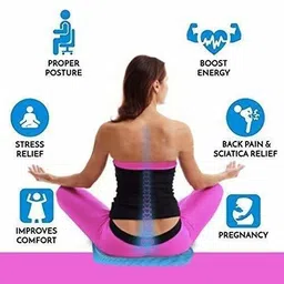 nd brothers Seat Cushion Office Chair Seat Non-Slip Cover Breathable Honeycomb Back / Lumbar Support image 4