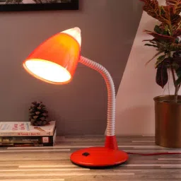 Red Pvc Shade Study Lamp With Red Base By Beverly Studio-picture-30