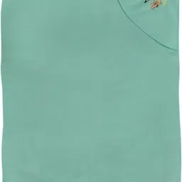 bello toko Solid Crib Hooded Baby Blanket for AC Room image 2