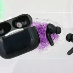 earzone Neo True Wireless Earbuds with Deep Bass & Mic – Stealth Black Bluetooth Headset image 1