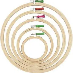 Wooden Embroidery Hoop/Frame for Crafters -Set of 5 of Different Sizes 5, 6, 8, 10, 12 Inches Embroidery Hoop-image-29