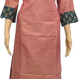 Women Floral Print Cotton Silk Straight Kurta-image-22