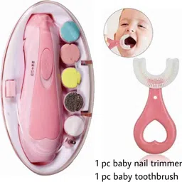 Baby NailCutter Clippers for-Kids Safe Electric Baby Nail9TrimmerU-image-38
