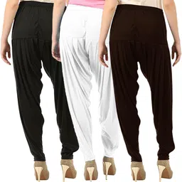 buy that trendz Cotton Solid Patiala image 3