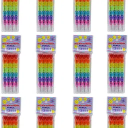 asera 12 Packs Lantu Stack Pencil For kids | Best Birthday Party Return Gifts Pencil-picture-26